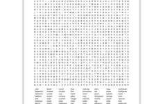 100 Word Word Search Pdf – Free Printable Hard Word Search pertaining to Printable Word Searches Adults