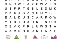 1St Grade Winter Word Search - Tree Valley Academy in Printable Word Search For First Grade