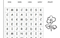 1St Grade Word Search – Best Coloring Pages For Kids inside 1St Grade ...