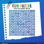 2+ Thousand Hidden Word Puzzle Royalty Free Images, Stock Photos Pertaining To Printable Word Search With Hidden Clue