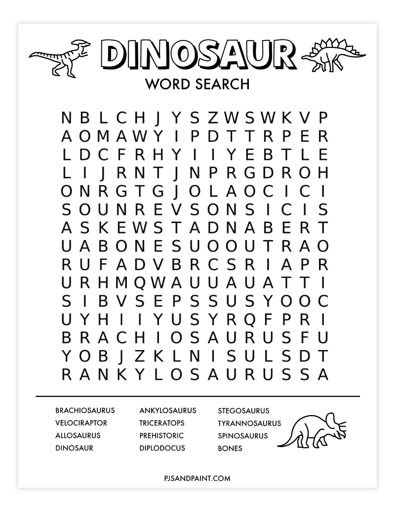 23 Free Printable Word Searches - Pjs And Paint inside Printable Word Search No Download