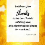 27 Psalms Of Thanksgiving And Praise (With Free Printables)   Throughout Free Psalm 107 Word Search Fill In