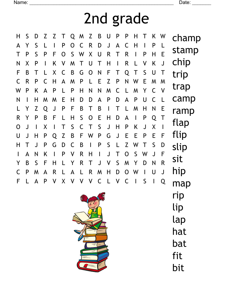 2Nd Grade Classmates Word Search - Wordmint with regard to 2nd Grade Word Search Printable Free
