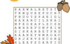 33 Printable Fall Word Search Puzzles with regard to Free Printable Word Search For Kids 6-8