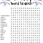 4Th Of July Word Search Puzzle With Answer Sheet| Fourth Of July Pertaining To Independence Day Printable Word Search