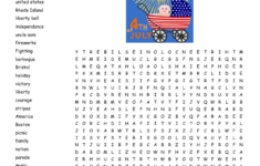4Th Of July Word Search – Wordmint throughout Printable Word Search 4Th Of July