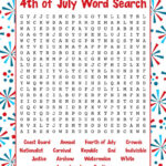 4Th Of July Word Searches   20 Pages | Printabulls Within Free Printable Word Search 4Th Of July