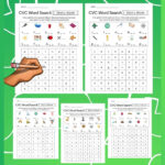 5 Cvc Word Searches   Free Printables!   Literacy Learn Within Cvc Word Search Free Printable