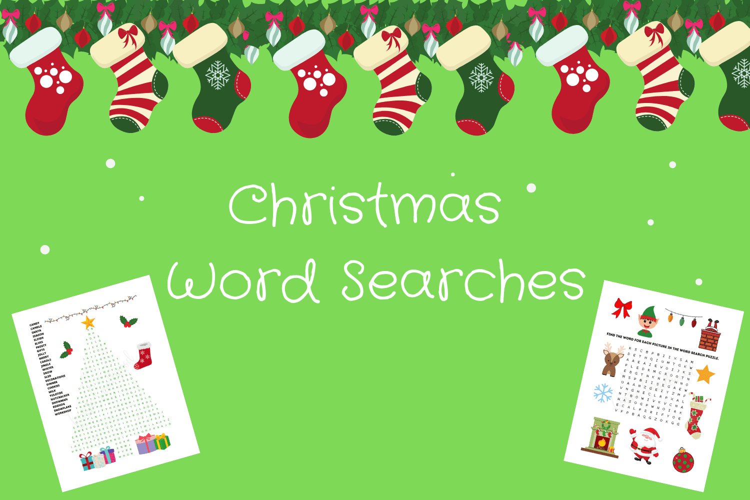 6 Fun Christmas Word Search Free Printables - Cassie Smallwood in Word Search Puzzle Books For Adults Printable Free Christmas