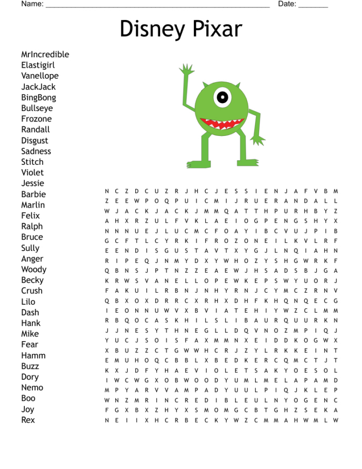 Barbie Word Search Printable