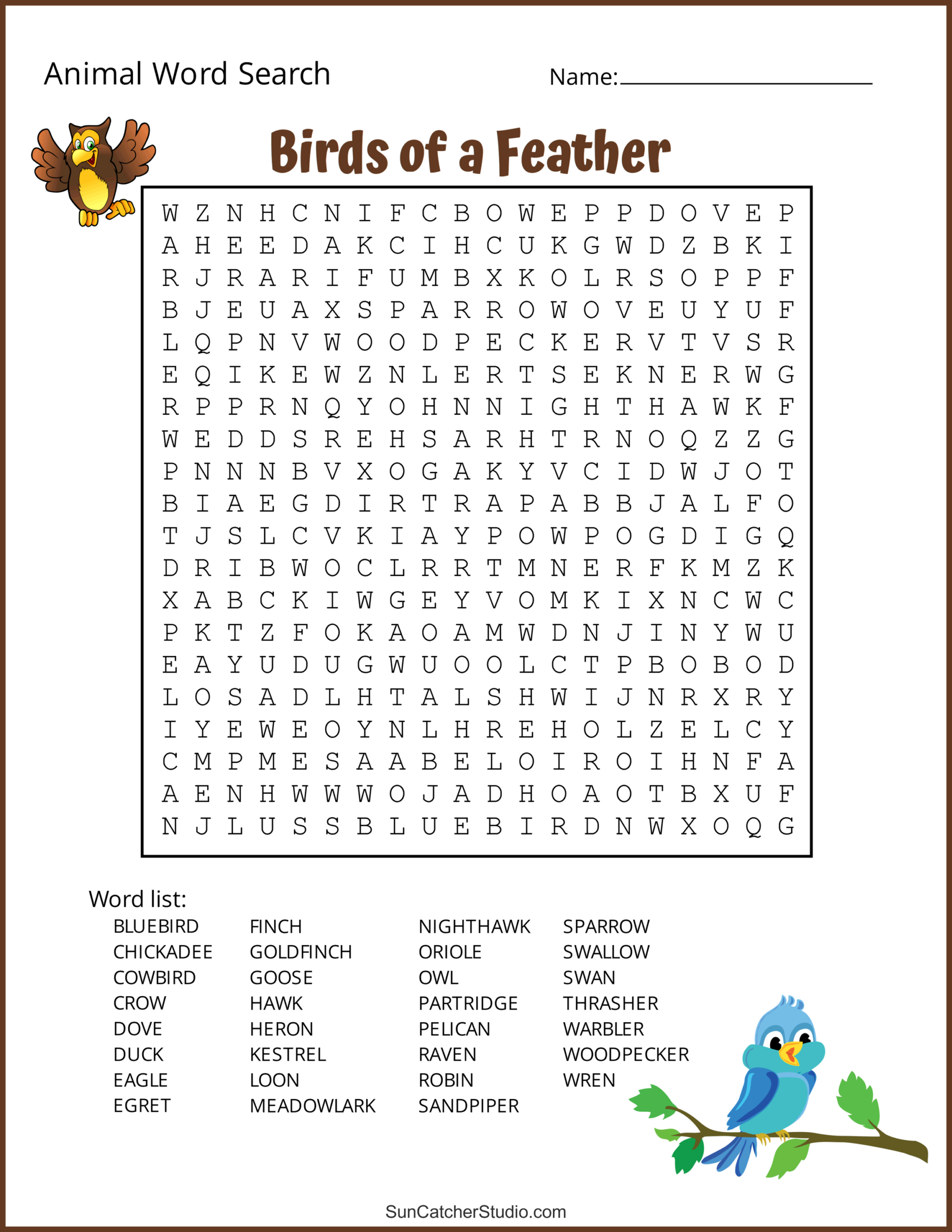 Animal Word Search (Free Printable Dog, Pet, Dinosaur Puzzles inside Word Search For Kids Printable Age 6 8
