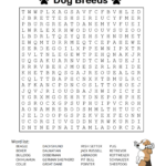 Animal Word Search (Free Printable Dog, Pet, Dinosaur Puzzles Pertaining To Free Word Search Printable