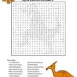 Animal Word Search (Free Printable Dog, Pet, Dinosaur Puzzles Throughout Printable Word Search For 10 Year Olds