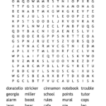 Answer Key Word Search   Wordmint Throughout Printable Word Search With Answers
