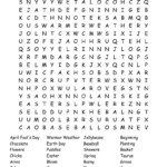 April Showers Word Search   Wordmint Regarding April Word Search Printable