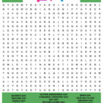 April Word Search Printable   National Days Word Find Puzzle For Printable Word Search April