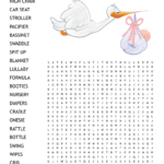 Baby Shower Crossword   Wordmint In Free Printable Word Search Puzzles For Baby Shower