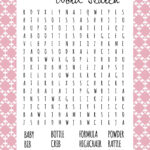 Baby Shower Word Search Printable Sales Intended For Free Printable Word Search Baby Shower