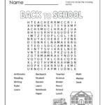 Back To School Worksheets For Kids | Abcmouse In Printable Word Search Elementary School Back To School Worksheets For Kids | Abcmouse In Printable Word Search Elementary School
