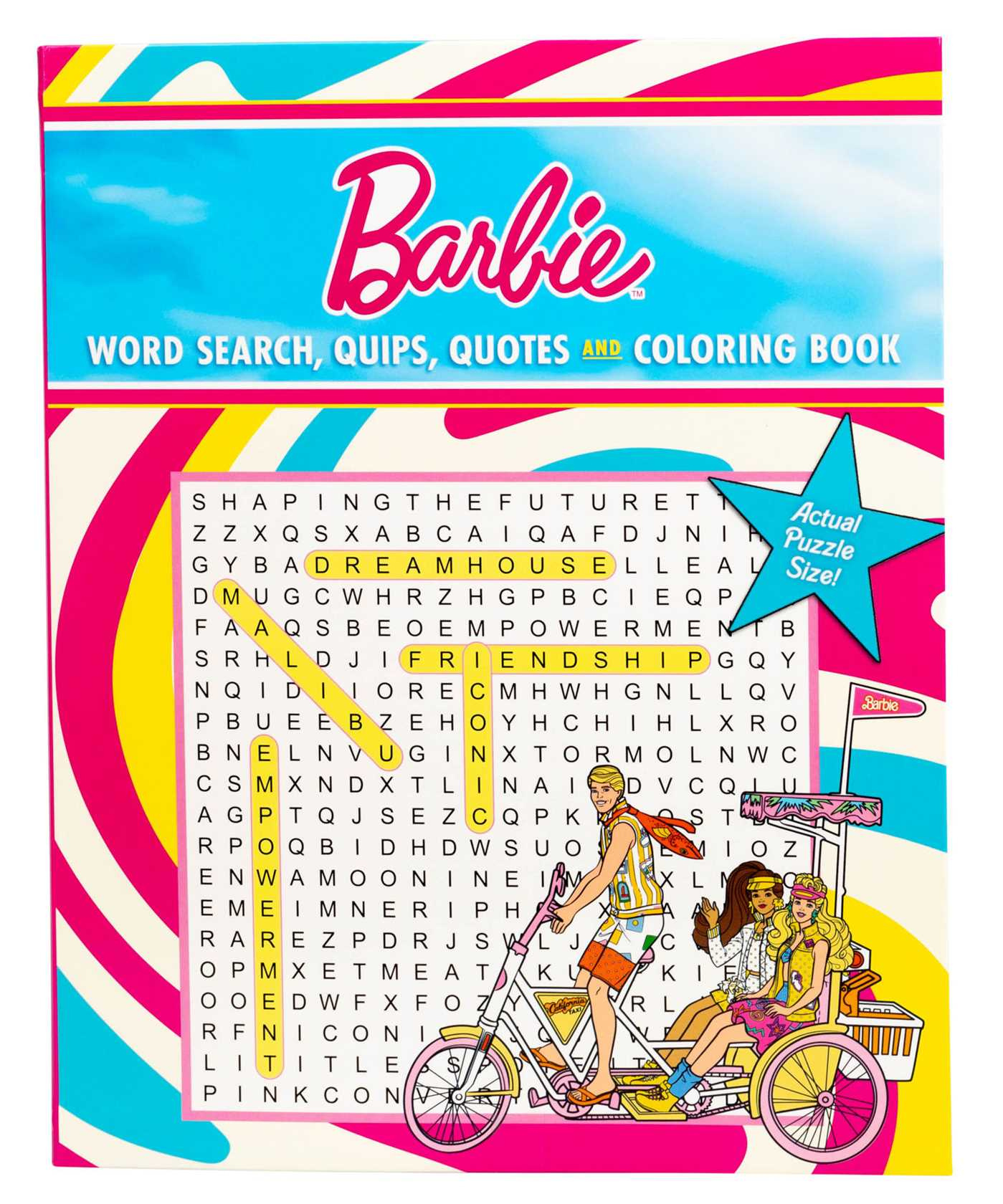 Barbie Word Search, Quips, Quotes, And Coloring Book | Book pertaining to Barbie Word Search Printable