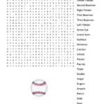 Baseball Word Search   Wordmint Pertaining To Baseball Word Search Printable