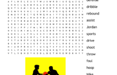 Basketball Word Search - Wordmint within Printable Basketball Word Search