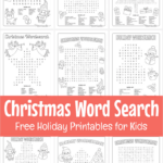 Best Free Printable Christmas Word Search Puzzles For Kids Pertaining To Word Search Homemade Gifts