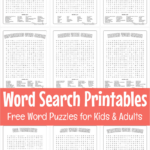 Best Free Word Search Printable Puzzles For Kids & Adults In Free Printable Word Search Booklet