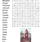 Bible Characters Word Search   Wordmint With Printable Biblical Word Search Puzzles