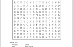 Bible Word Search (Free Printable Christian Puzzles) – Free in Bible Word Search Puzzles Printable