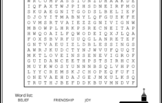Bible Word Search (Free Printable Christian Puzzles) – Free intended for Free Printable Christian Word Search
