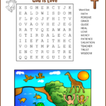 Bible Word Search (Free Printable Christian Puzzles) – Free Throughout Biblical Word Search Puzzles Printable