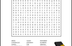 Bible Word Search (Free Printable Christian Puzzles) – Free within Printable Word Search Books For Adults