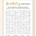 Birthday Word Search   Ohsofestivestudio Intended For Printable Word Search Birthday