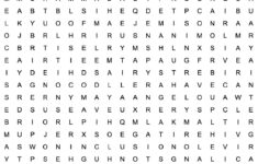 Black History Month Word Search – Free Printable With Answer Key within Black History Word Search Free Printable