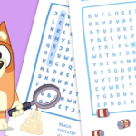 Bluey Word Searches   Bluey Official Website With Regard To Printable Bluey Word Search