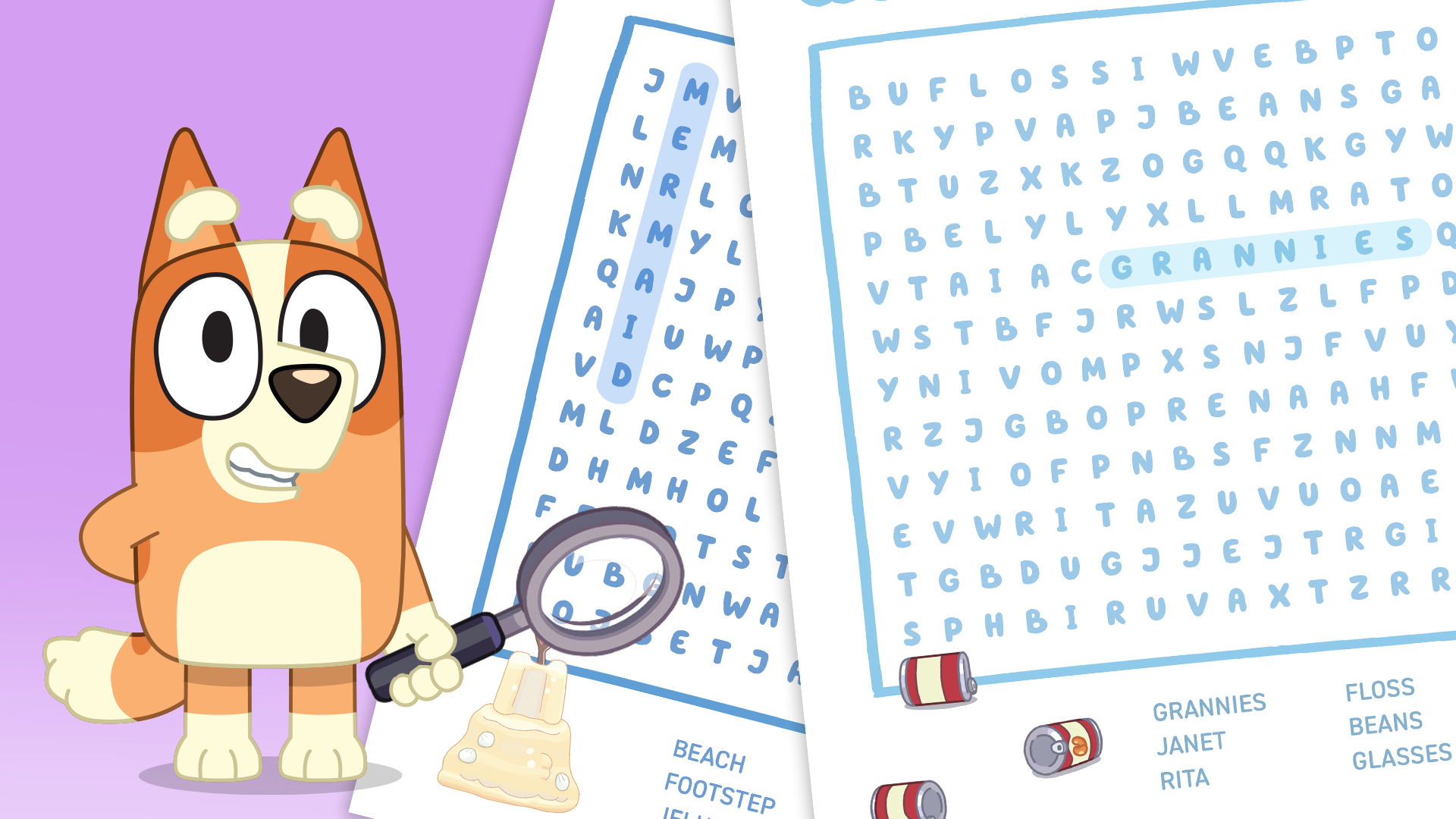 Bluey Word Searches - Bluey Official Website with regard to Printable Bluey Word Search