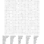 Books Of The Bible The Old Testament Word Search   Wordmint Regarding Word Search Bible Printable