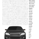 Car Brands Word Search   Wordmint With Free Printable Word Search Cars
