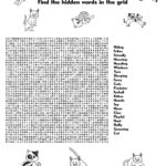 Cat Themed Word Searches • Beeloo Printable Crafts And Activities Within Free Printable Word Search Cats
