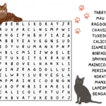 Cat Word Search – The Charger Account Pertaining To Cat Word Search Printable