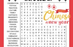 Chinese New Year Word Search - Free Printable - Growing Play within Free Printable Word Search Chinese New Year