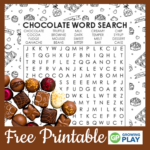 Chocolate Word Search Puzzle Print For Free Today   Growing Play With Free Printable Word Search Puzzles Chocolate