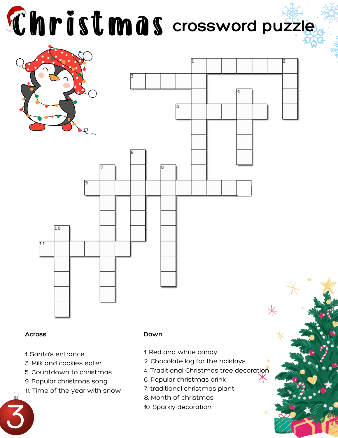 Christmas Crossword Puzzles (Christmas In July) - Mom Does Reviews throughout Christmas in July Printable Puzzles