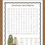 Christmas Word Search: Free Printable In Printable Religious Christmas Word Search