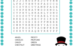 Christmas Word Search (Free Printable Pdf Puzzles) – Free in Word Search Holidays Printable