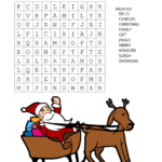 Christmas Word Search (Free Printable Pdf Puzzles) – Free With Regard To Printable Holiday Word Search Puzzles