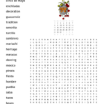 Cinco De Mayo Word Search   Wordmint For Cinco De Mayo Printable Word Search