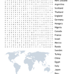 Countries In World War 2 Word Search   Wordmint Intended For Printable Word Search Countries