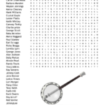 Country Music Stars Word Search   Wordmint Pertaining To Printable Music Word Search Puzzles